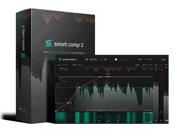 Sonible smart:comp 2 Spectro-Dynamic Compressor Plug-In