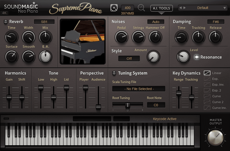 Sound Magic Co. Ltd. Supreme Piano 4 Virtual instrument