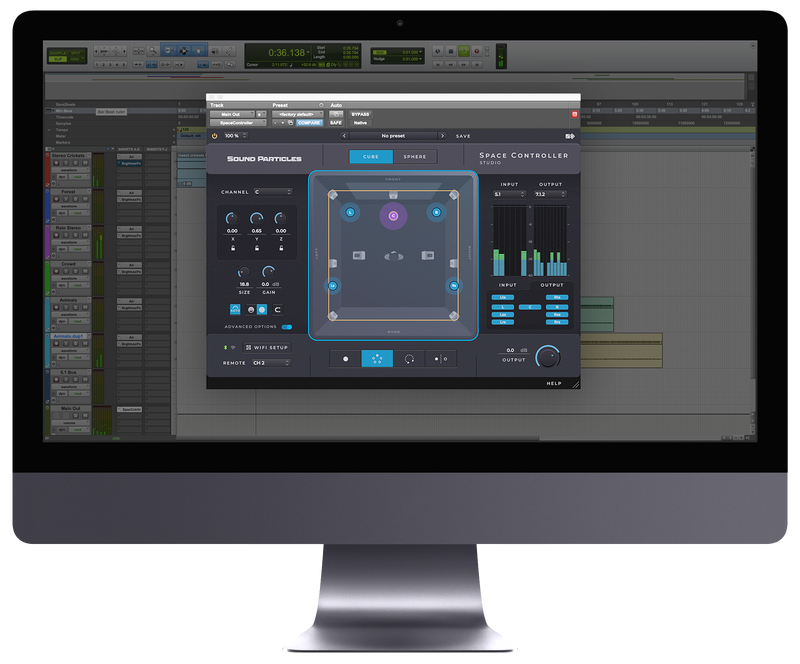 Sound Particles Space Controller (Studio) - EDU