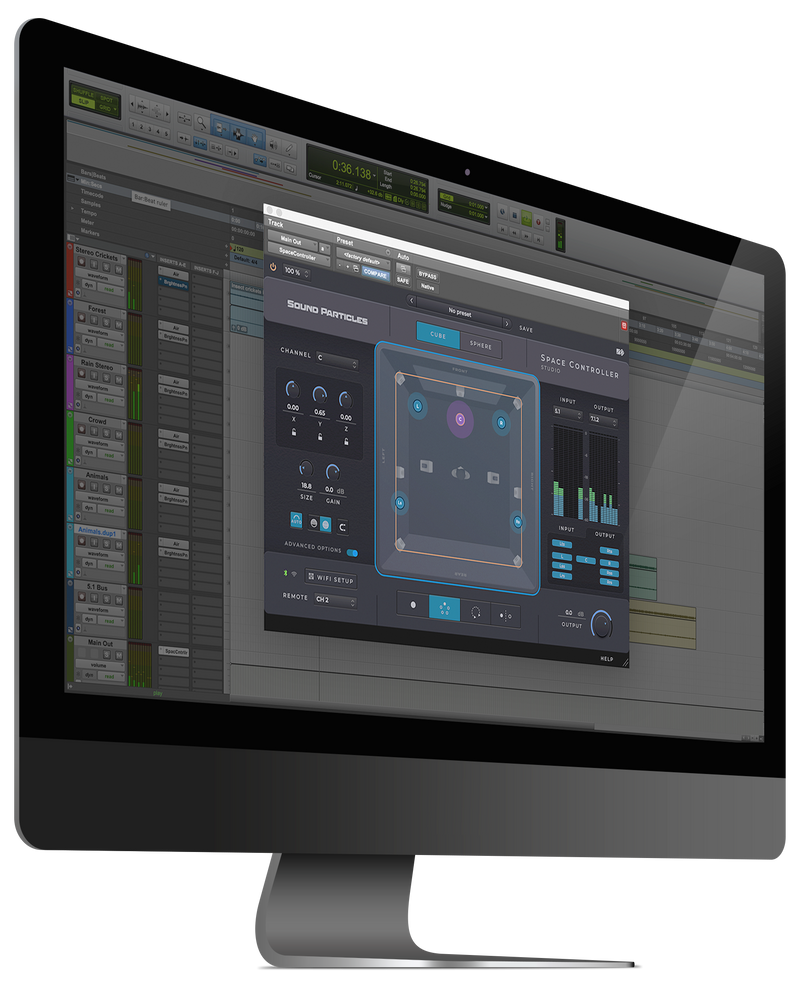Sound Particles Space Controller (Studio) - EDU