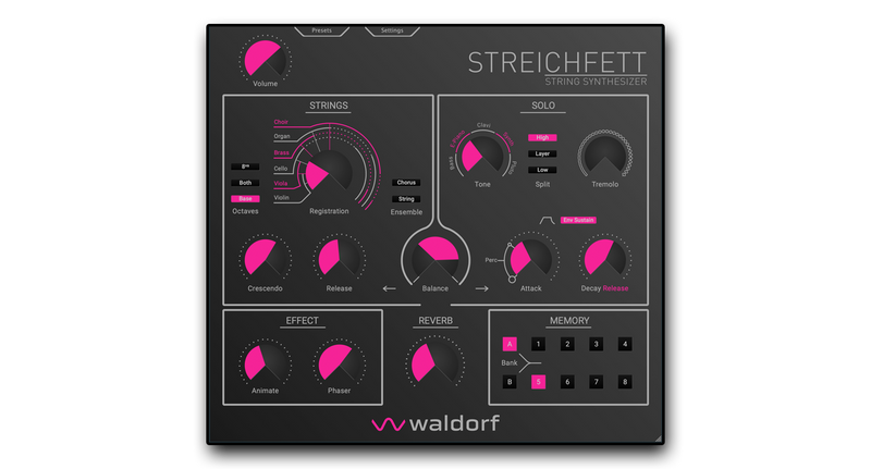 Waldorf Music Streichfett Plug-In