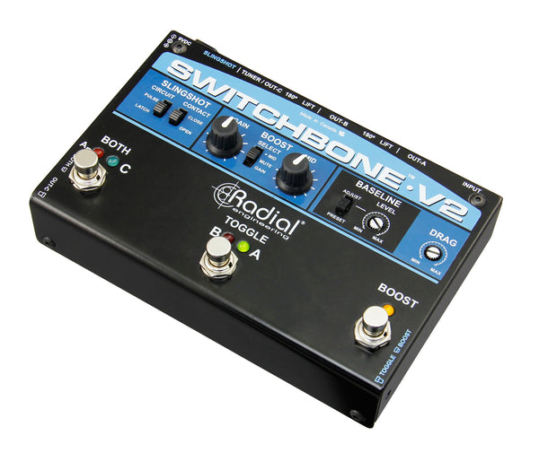 Radial Engineering Switchbone V2 Amp Selector & Boost Pedal
