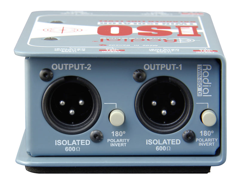 Radial Engineering Twin-Iso Two-Channel Line Level Isolator