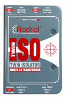 Radial Engineering Twin-Iso Two-Channel Line Level Isolator