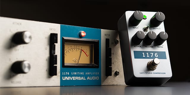 Universal Audio 1176 Studio Compressor Pedal