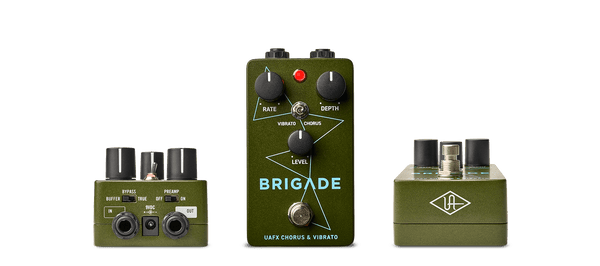 Universal Audio Brigade Chorus & Vibrato Pedal