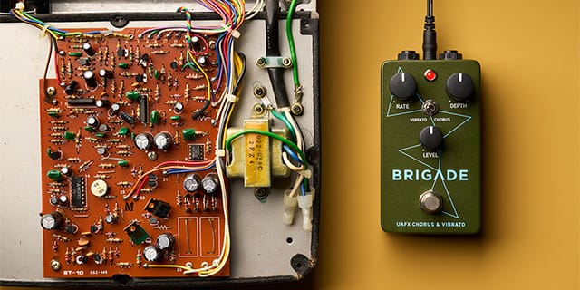 Universal Audio Brigade Chorus & Vibrato Pedal