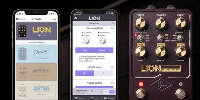 Universal Audio Lion '68 Super Lead Amp Pedal