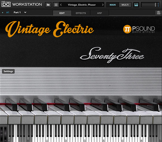 PSound Vintage Electric Virtual Instrument