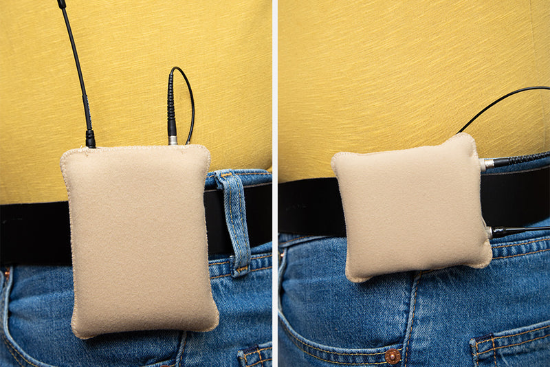 Viviana Straps Belt Puffy Pouch