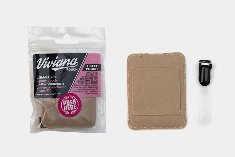 Viviana Straps Belt Puffy Pouch