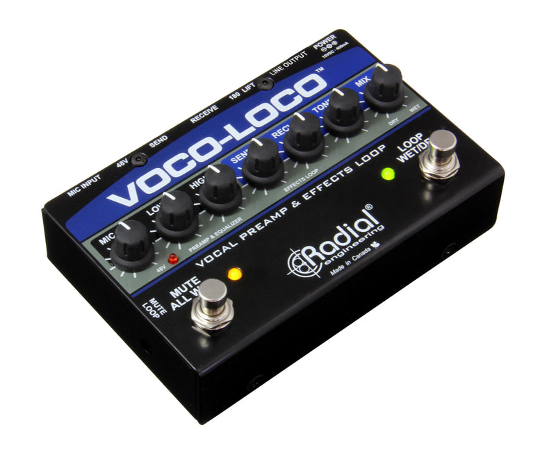 Radial Engineering Voco-Loco Mic Preamp and Effect Loop