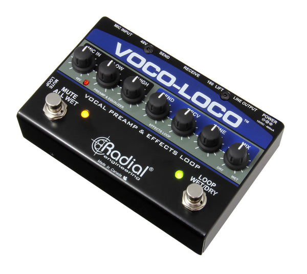 Radial Engineering Voco-Loco Mic Preamp and Effect Loop
