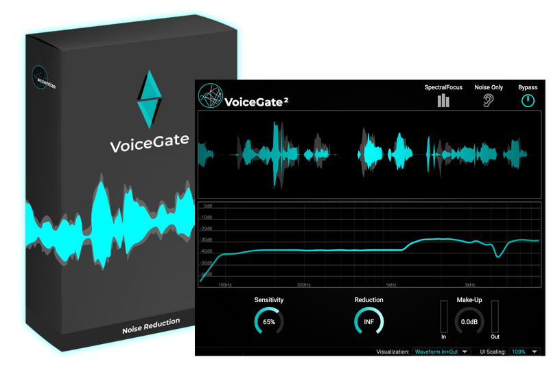 Accentize VoiceGate Noise Removal Plug-In