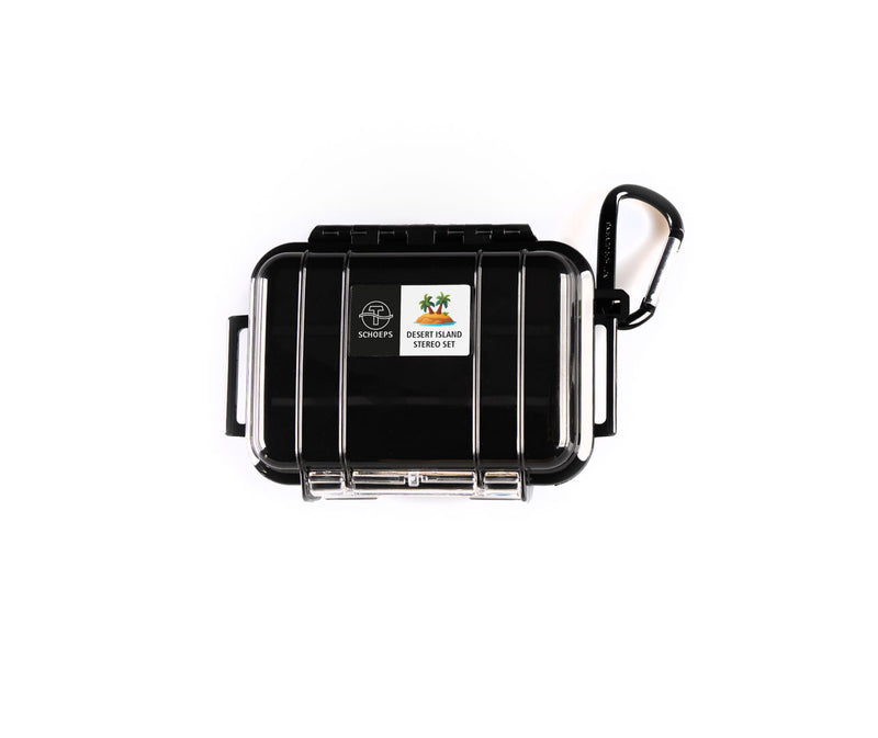Schoeps Desert Island Stereo Set with Peli Case