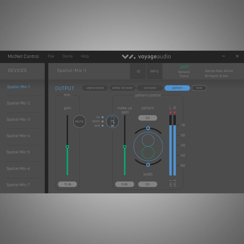 Voyage Audio Spatial Mic - Dante