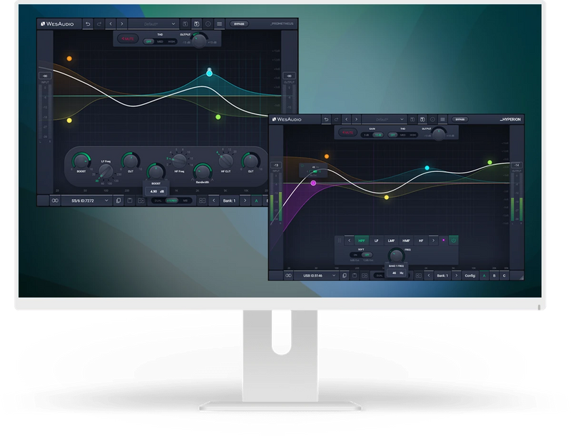 Wes Audio ngTubeEQ Tube Equalizer with Digital Recall
