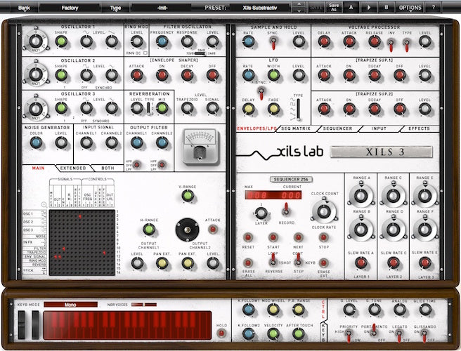 XILS Lab XILS 3 Matrix-Based Analog Synth Virtual Instrument