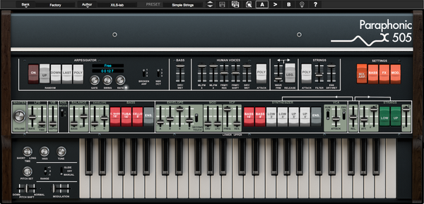 XILS Lab XILS 505 Analog Synth Virtual Instrument
