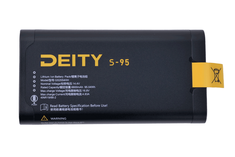 Deity S-95 Smart Lithium Battery