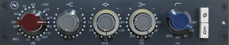 AMS Neve 1073N Classic Mono Mic Preamp & EQ