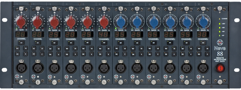 AMS Neve 1081R Remote Microphone Preamplifier Rack