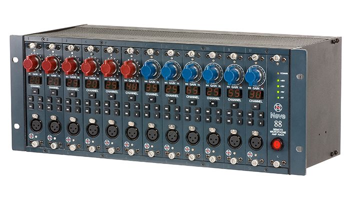 AMS Neve 1081R Remote Microphone Preamplifier Rack