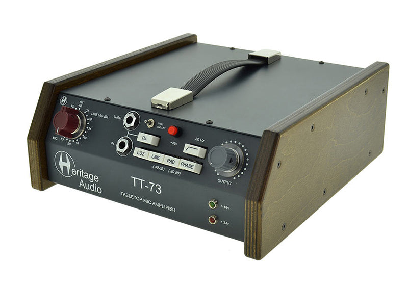 Heritage Audio TT-73 Desktop Single Channel Mic Preamp