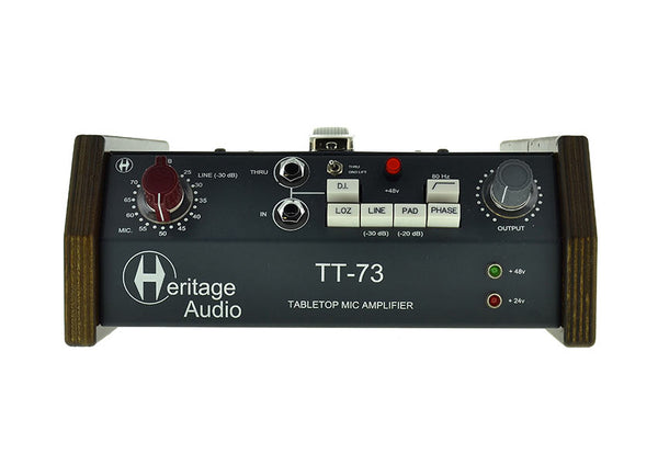 Heritage Audio TT-73 Desktop Single Channel Mic Preamp