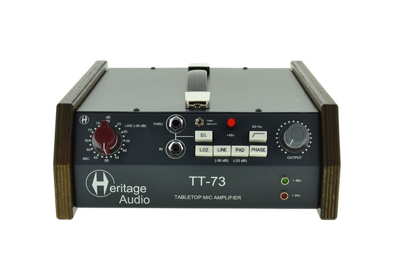 Heritage Audio TT-73 Desktop Single Channel Mic Preamp