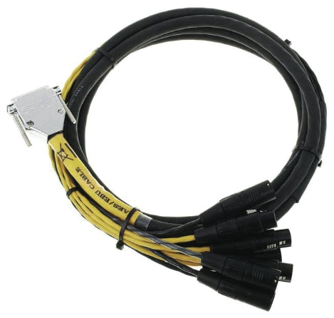 Avid DB25 - XLR AES/EBU DigiSnake Loom