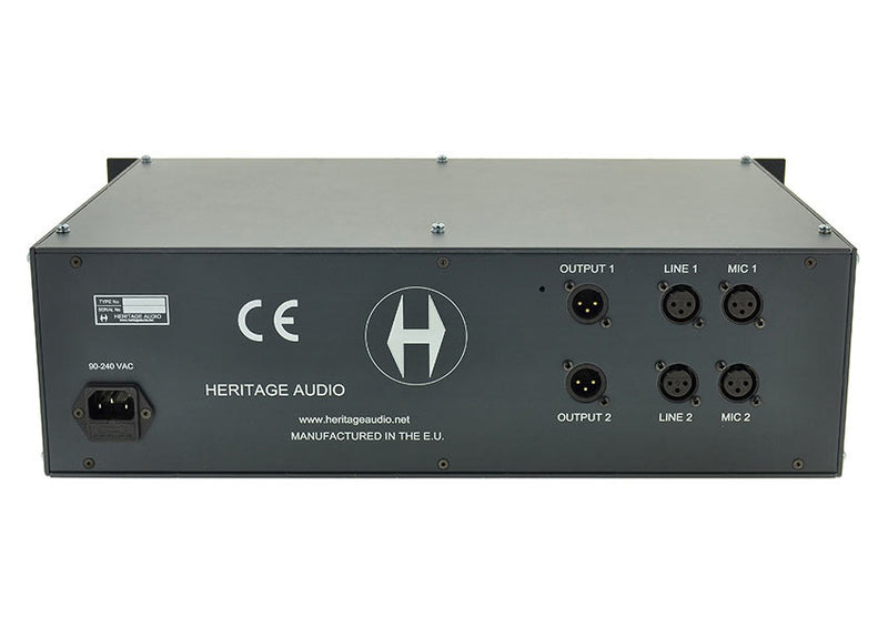 Heritage Audio RACK-2 Enclosure for 2 x 80 Series Modules