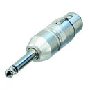 Neutrik NA2FP Female XLR - Mono Jack Adaptor