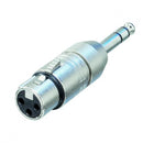 Neutrik NA3FP Female XLR - Stereo 1/4" Plug Adaptor