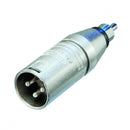 Neutrik NA2MPMM Male XLR - Phono Plug Adaptor