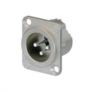 Neutrik NC3MD-L-1 Panel Mount Male XLR Connector