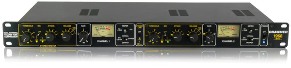 Drawmer 1968 mkII Dual Channel Tube Compressor
