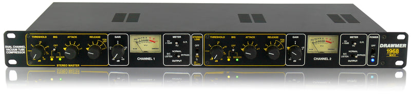 Drawmer 1968 mkII Dual Channel Tube Compressor