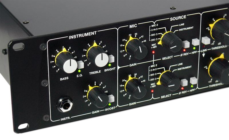 Drawmer 1970 Dual FET Compressor & Pre-Amp