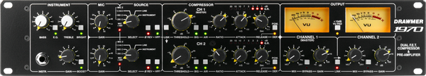 Drawmer 1970 Dual FET Compressor & Pre-Amp