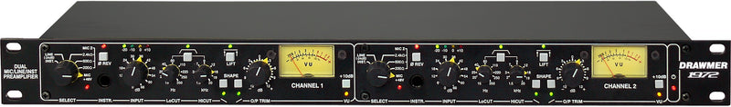 Drawmer 1972 Dual Mic/Line/Instrument Preamp