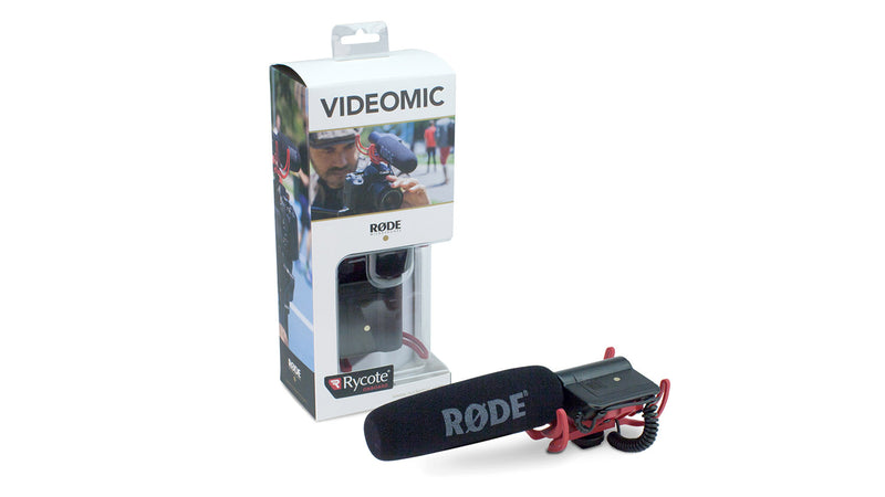 Rode VideoMic On-Camera Microphone with Rycote Shockmount