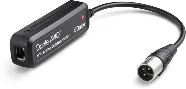 Audinate Dante AVIO 1-Channel Analog Output Adaptor