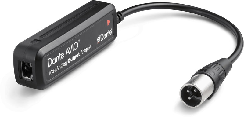 Audinate Dante AVIO 1-Channel Analog Output Adaptor