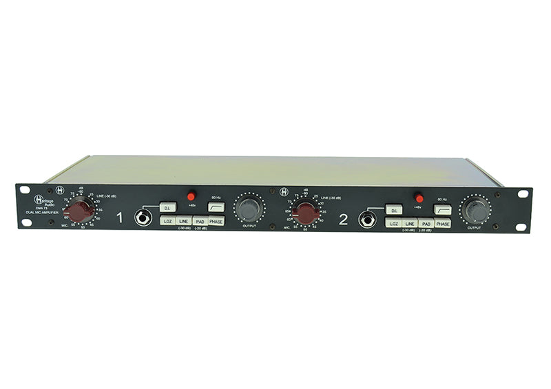 Heritage Audio DMA 73 Dual Channel Mic Preamp
