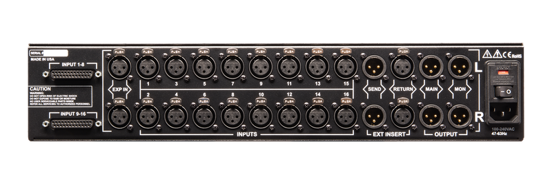Dangerous Music 2-Bus+ 16-Channel Summing Mixer