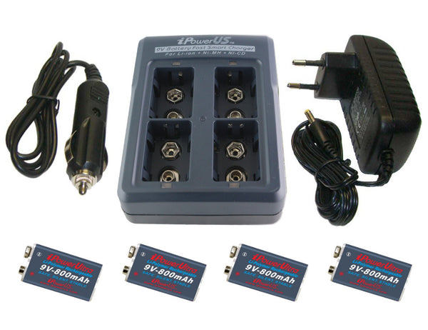 iPower US 9V Battery Kit