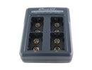 iPower US 9V 4-Bay Fast Smart Battery Charger
