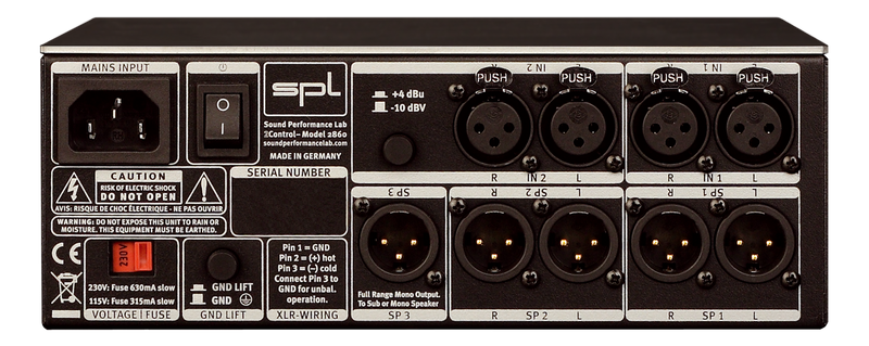 SPL 2Control Speaker & Headphone Monitoring Controller