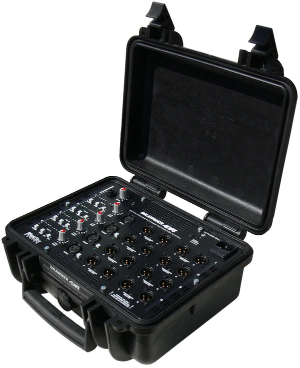 Drawmer Kickbox 4X4 Portable Active Microphone Splitter
